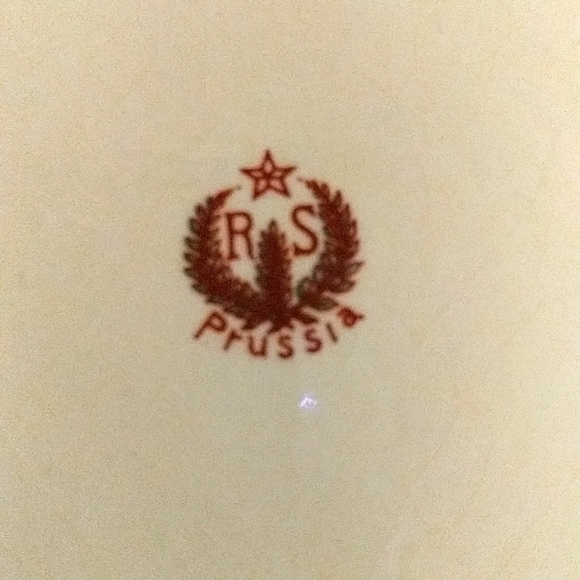 RS Prussia Signed Monreau Lady Portrait Serving Bowl - Picture 4 of 8